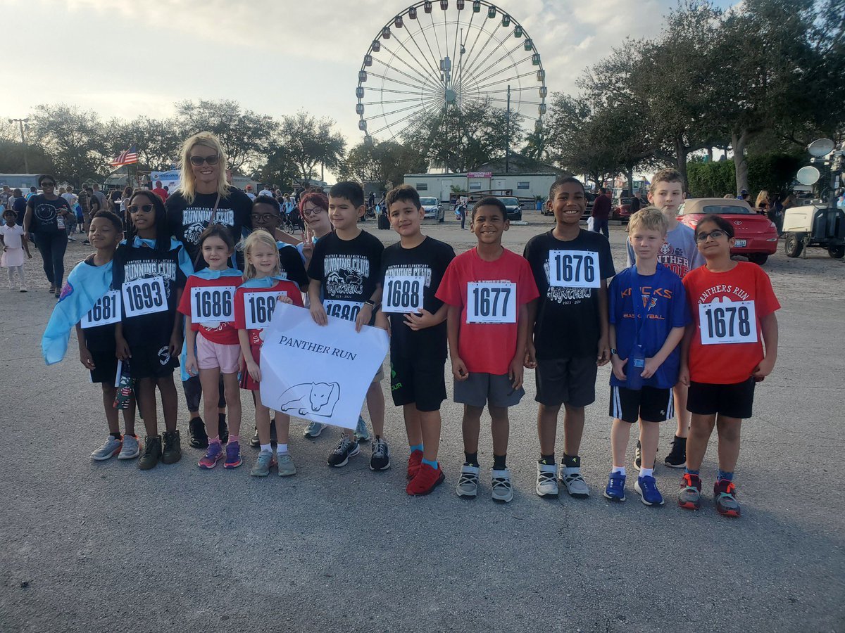 Panther Run' s students had a blast at Fair 1 Mile Run 2024 @PrincipalPREPBC