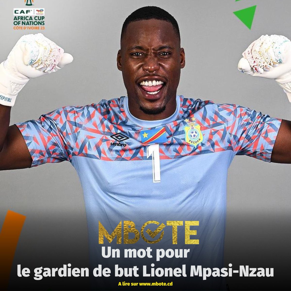 mbotecd's tweet photo. Un mot pour le gardien de but Lionel Mpasi-Nzau https://t.co/UWjZlY4wE9