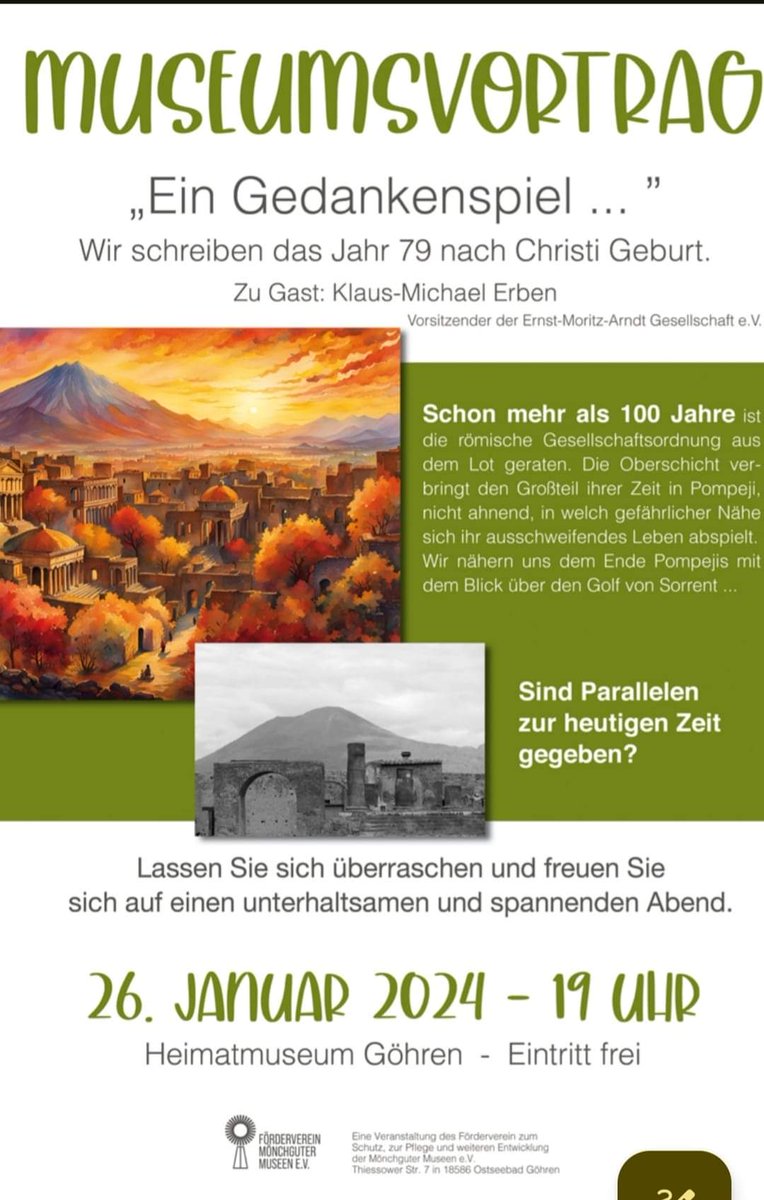 Museumsvortrag im Heimatmuseum im Ostseebad #Göhren ... #museum #museumsvortrag #tradition