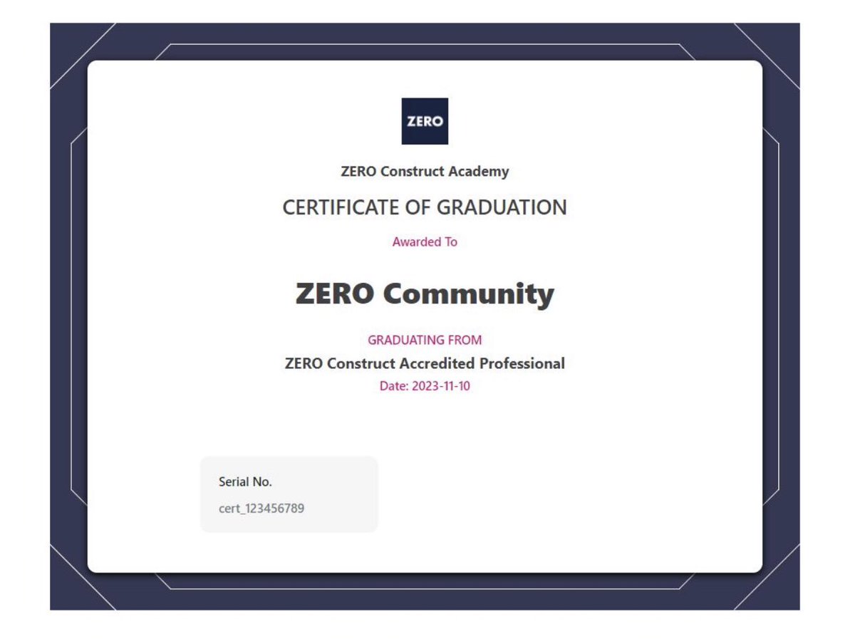 ZERO Academy is alive! And in BETA 10 people were onboarded today. Public launch is the end of February. Who’s excited to see where this goes? Carbon education for all built by the industry for the industry. 

#netzerofuture
