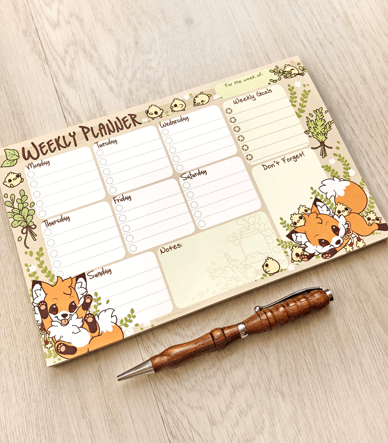 I have a handful of weekly planners left if you're still trying to wrangle 2024 into submission 🗒️✍️💪🌟