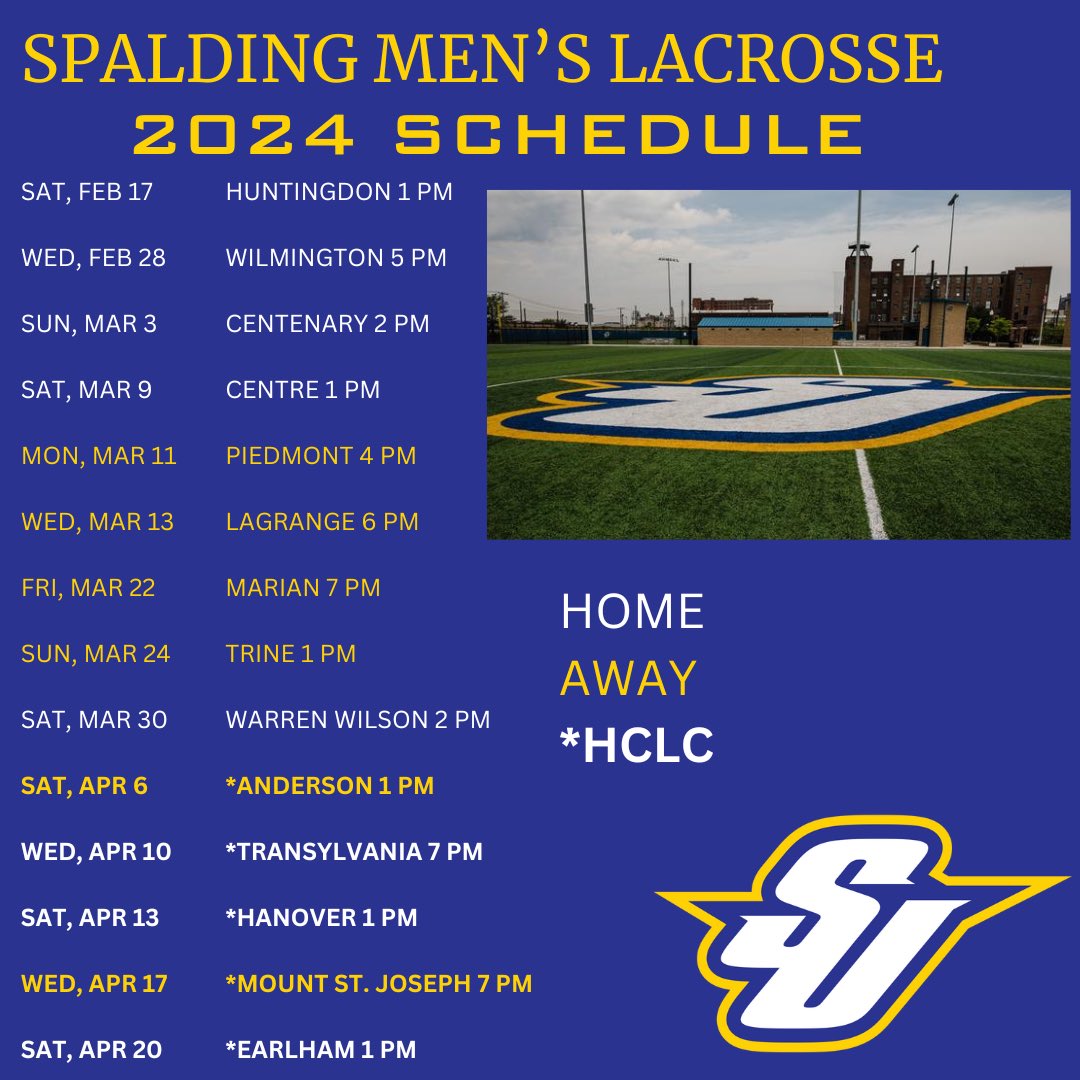 SpaldingMLAX's tweet image. SCHEDULE DROP! Because all the kids are doing it…
#spaldingmenslacrosse
#lacrosseinlouisville
#ncaad3
#collegelacrosse
#skoeags