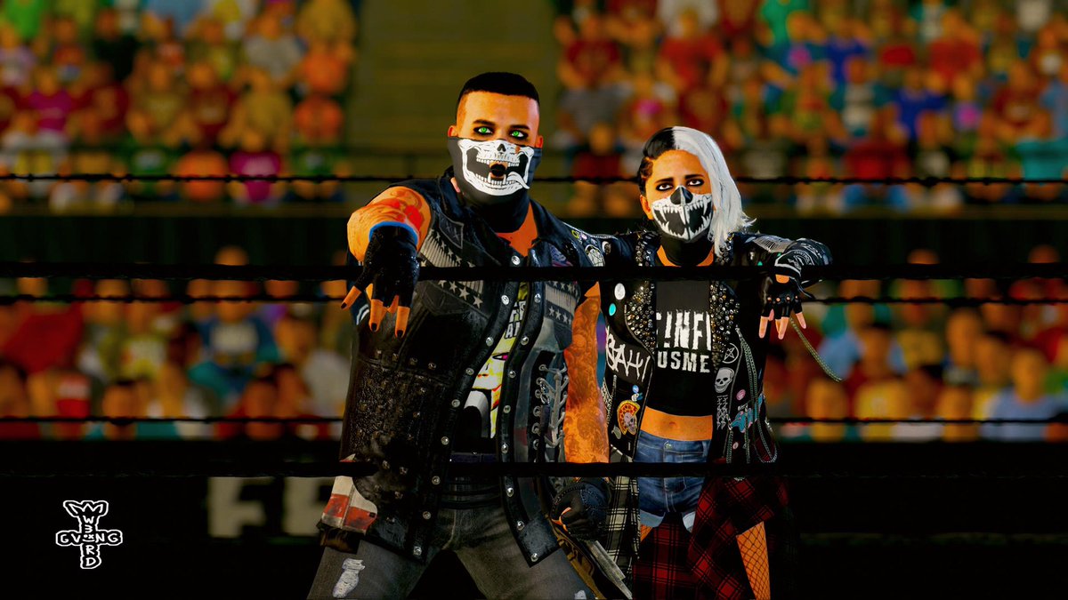 Erek: Of course, we had to snag some pics of us doing our thing in the #BADDYLAND arena before my Clawthorne Clash with Christian.

Emmalyn: Unfortunately, the pics took forever to get sent to us, hence why they’re being posted now. Gotta say tho, we look good as hell. 😈