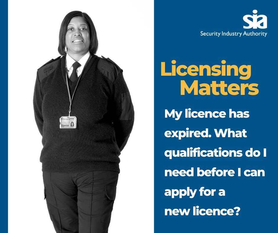 Security Industry Authority tweet media