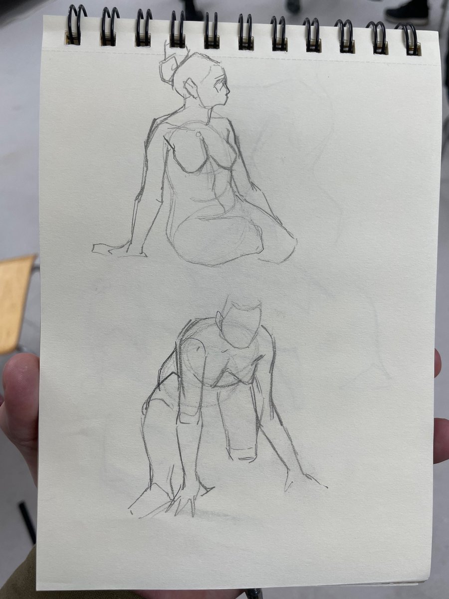Finally back to croquis :) 1-5 minute poses and I feel super rusty, but still really fun!
