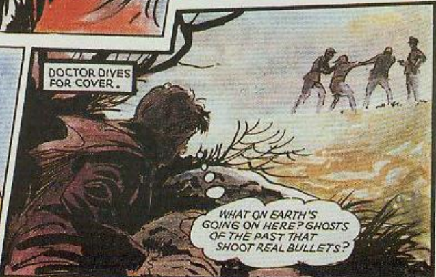 DWUDatabase's tweet image. This is an intriguing start to the story. No clue what is going on but I want to find out #DoctorWho #Timebenders