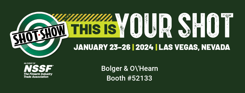 We're at Shot Show next week in Las Vegas!
B&amp;O will be onsite Jan. 22 &amp; 23. We're a co-sponsor of the Advanced Textiles Association's MIlitary Division booth on Level 5 in the Palazzo Ballroom at the Venetian Hotel/Sands Convention Center.
