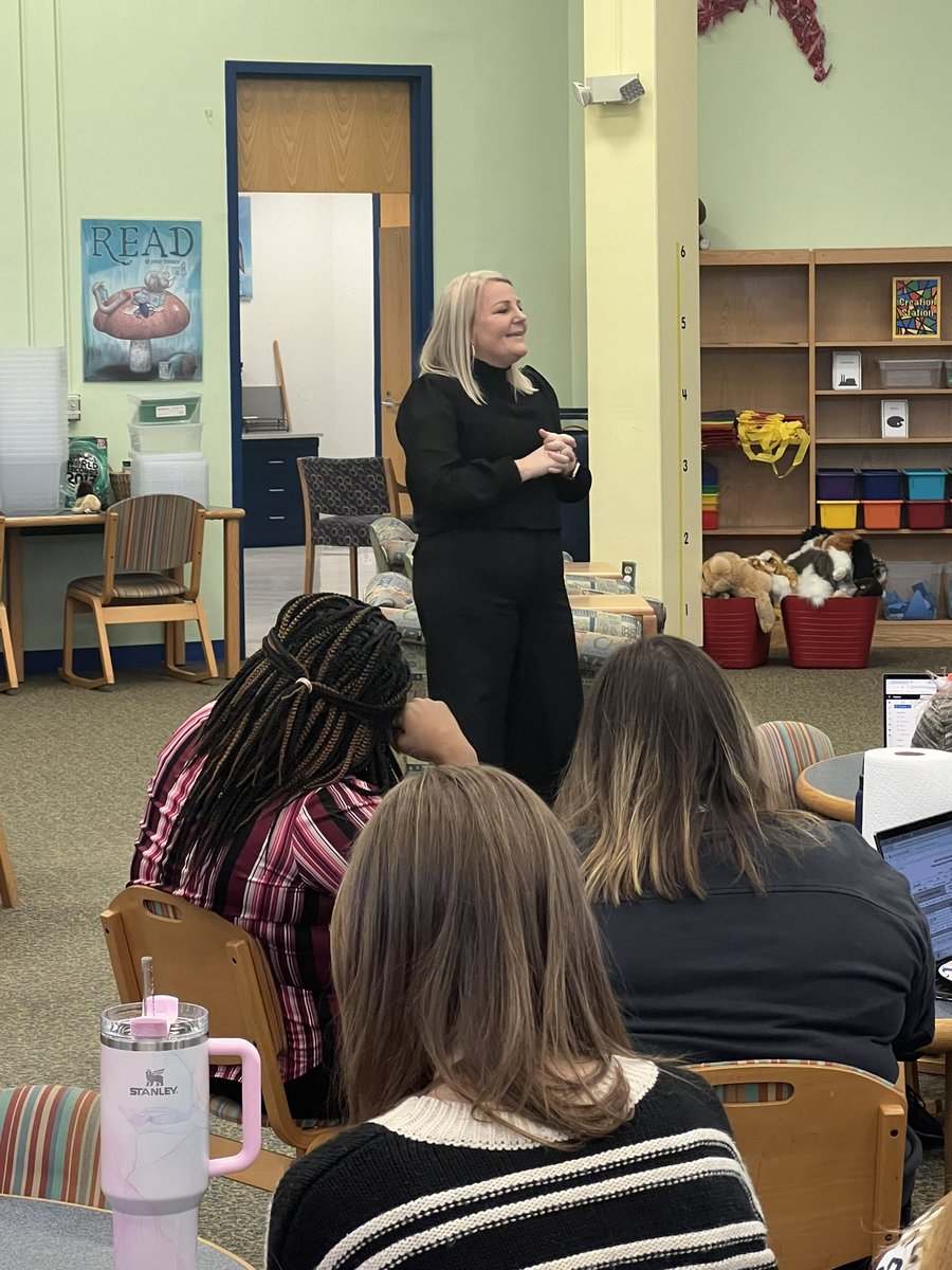 “Looking forward to getting to know your stories, as well as our kids’ and families’ stories.” - Principal Miller during her first opportunity to be with staff at Lynn Road ES <a href="/NorthernAreaWC/">Northern Area WCPSS</a> <a href="/AliciaRMiller/">Alicia</a>