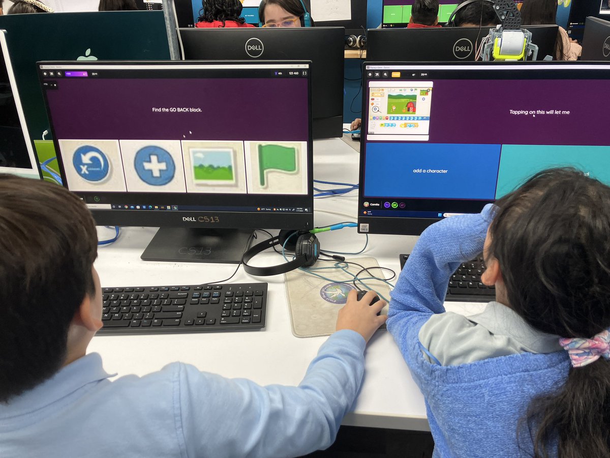 efwmaschool's tweet photo. @efwmaschool our goal is that ALL of our students be successful &amp; have fun on their educational journey.  That is why all this week our students working on #coding lesson using @scratchjr @scratch @quizizz #equity #diversity #inclusion #confidence #ITeachCode #ImpactsofComputing https://t.co/dTVkIqAG8i