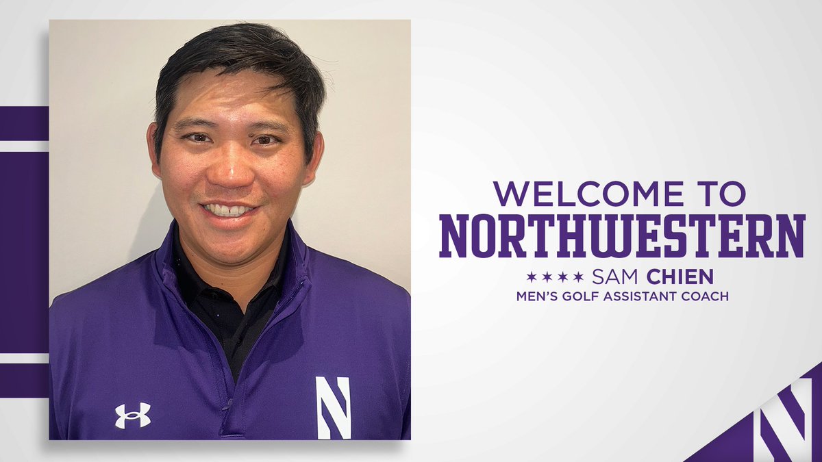 Excited to officially welcome former Wildcat Sam Chien (@s_chien51) back 🏠 an assistant coach with the Northwestern Men's Golf program! 📰 tinyurl.com/WelcomeChien #GoCats | @patgossnugolf