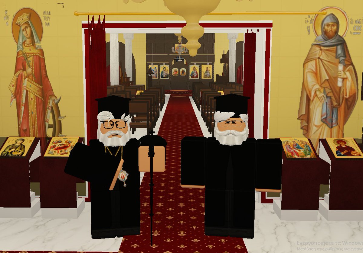 HGNikodimos's tweet image. Hierarchical Divine Liturgy for the feast of Great Martyr Antonios, happy name day! @FatherAntonios