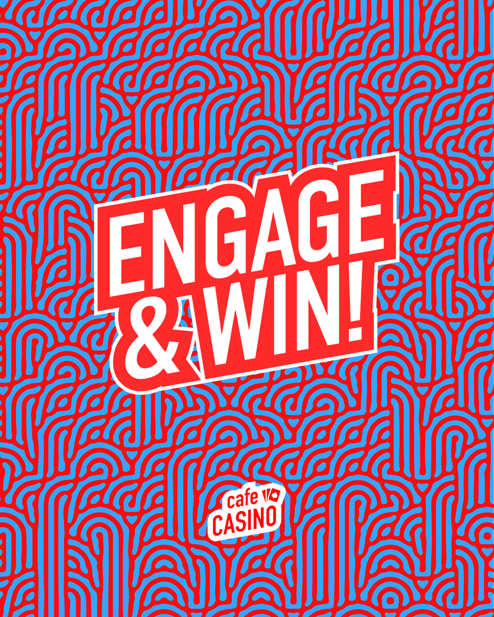 It's #GiveawayTime 🚨

As every week, we're giving away $20 to one active Cafe Casino community member 🔥

Last week's winner is: <a href="/misswerden/">Diana Werden</a> - please DM us to claim your reward 📩

To enter - like, comment and share our posts ✅

Let's go! 🚀

#giveaway #wingiveaway