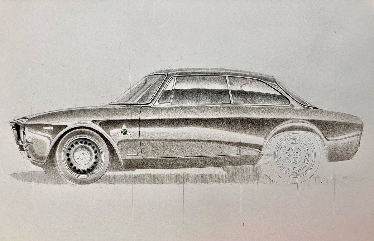 A quick Alfa update 
#arttherapy #alfaromeo #alfaromeo105 #alfaholics #carsketch #carsketching #carsketches #mentalhealthawareness #mentalwellness #fabercastellpolychromos