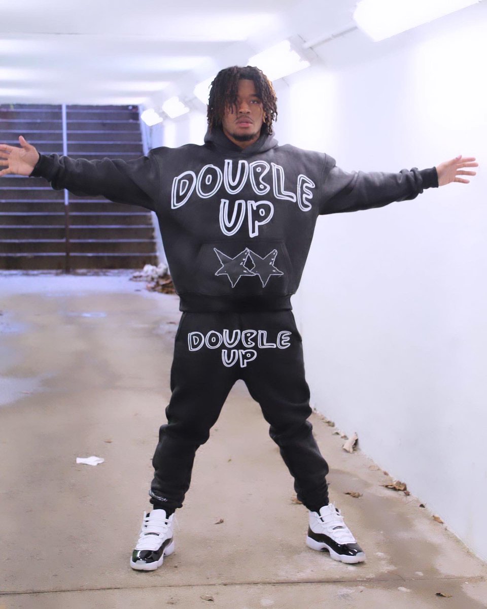 Whats Up Twitter Family, Recently I Just Released The “DOUBLE UP” Clothing Brand. All Pieces Sold Through Our Website: DOUBLEUPUS.STORE Instagram: DOUBLEUPUS GO SHOP!