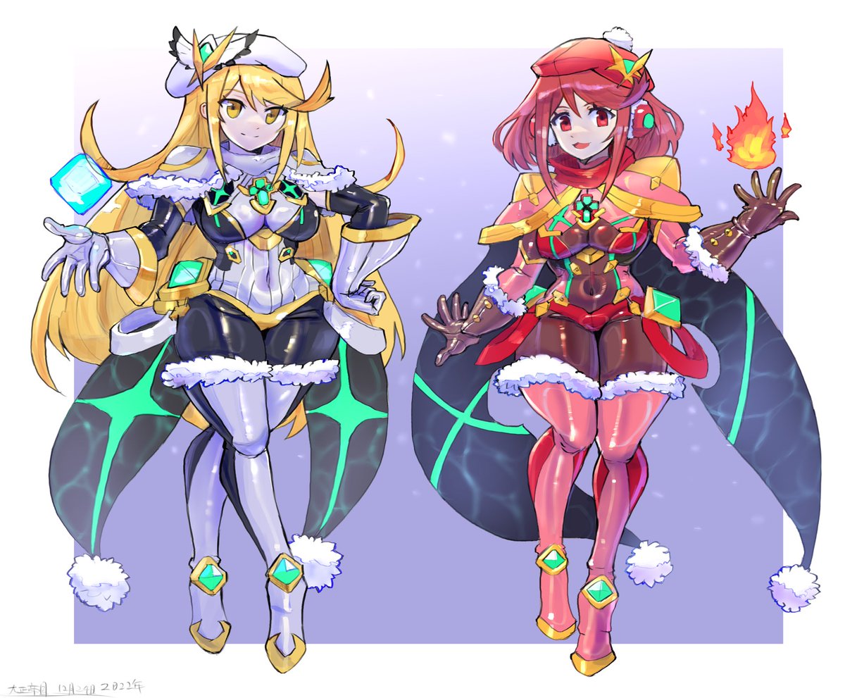 #XenobladeChronicles2
❄️☃️❄️☃️ 