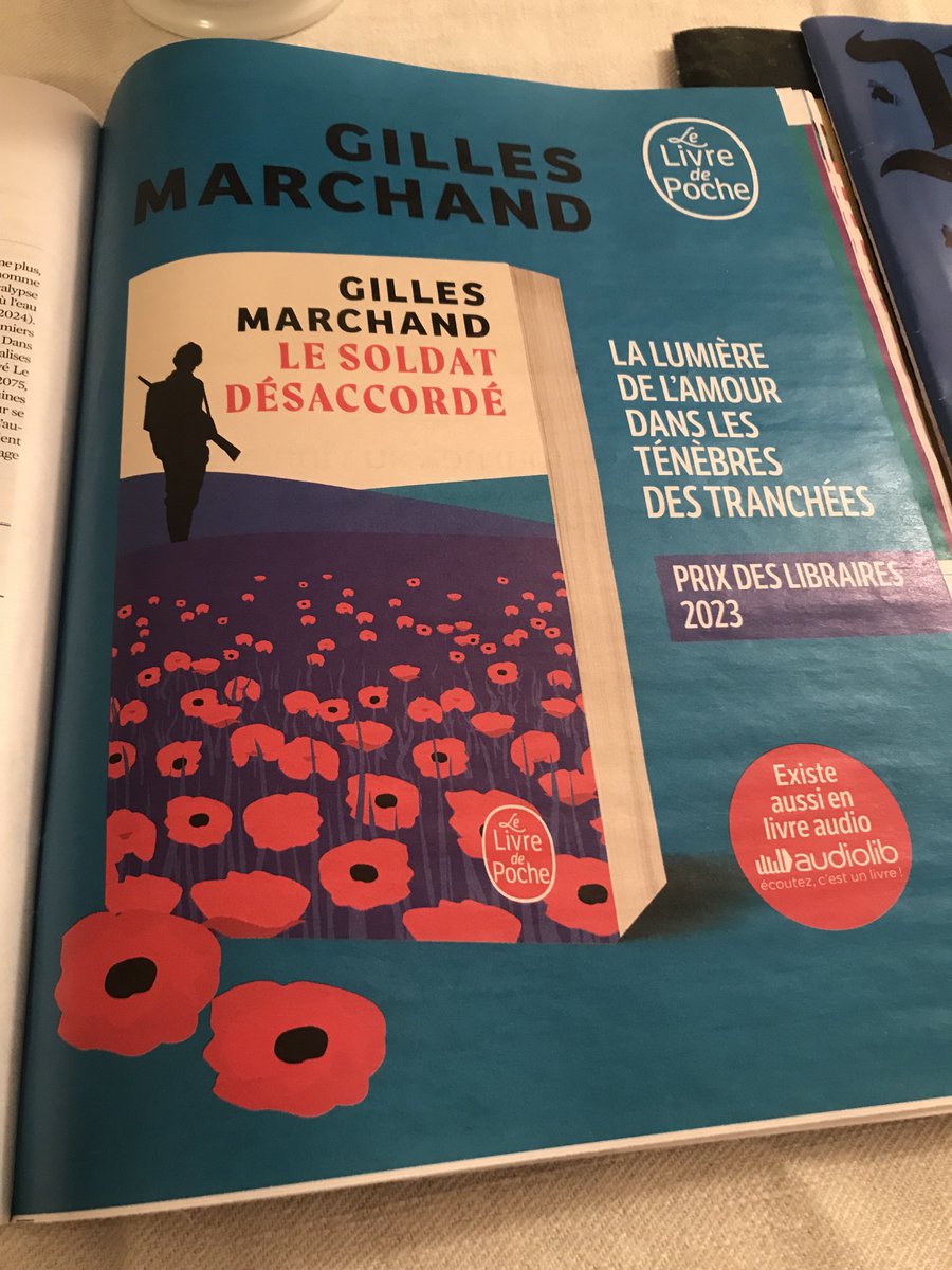 Vu dans ⁦@lobs⁩ ! Rdv dimanche 28 janvier à 19h au Scénobar à 19h pour une lecture musicale en présence de l’auteur ⁦<a href="/gillesm9/">Gilles Marchand</a>⁩ ⁦<a href="/Audiolib1/">Audiolib</a>⁩ ⁦<a href="/livredepoche/">Livre de Poche</a>⁩ [Paris]
