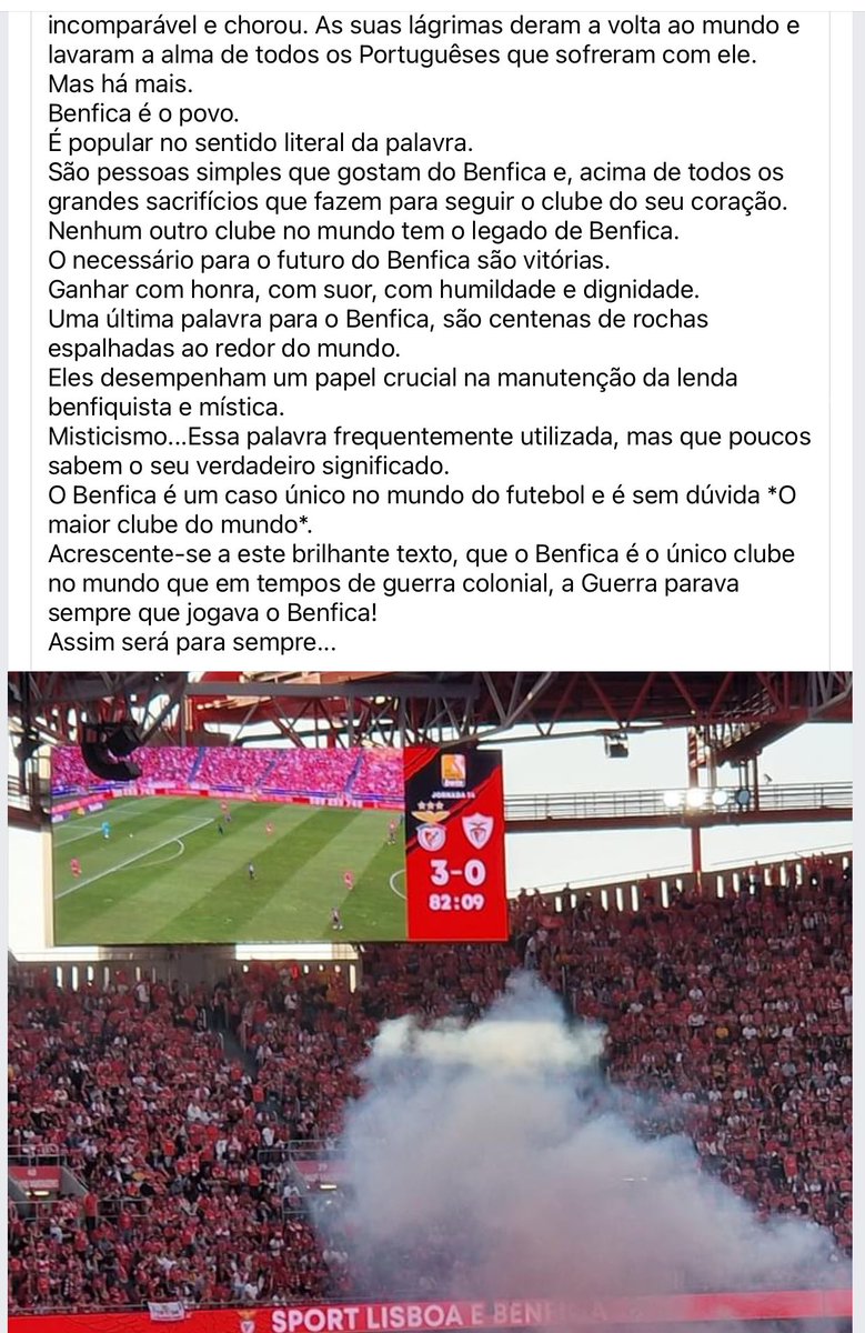 Revista Libero de Espanha: O Benfica é o Maior Clube do Mundo.