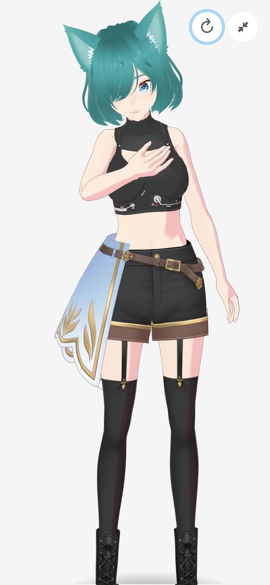 Lynette_Snow_'s tweet image. New avatar! #Vtuber #smallstreamer