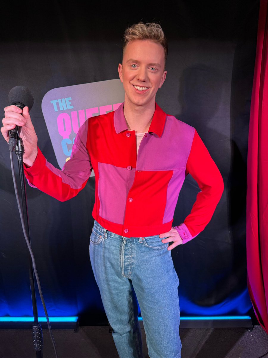 jamesbarrcomedy's tweet photo. My first TV SPECIAL!

it’s honestly a dream to tape my 2022 show Straight Jokes for @OUTtv. it took 10 years of trauma to write. it’s my response to being told i was “too camp” on the radio. hahah honestly ‘Lowercase FM’ were such a bunch of losers thank god i never let them win https://t.co/Zkz8ATrHse