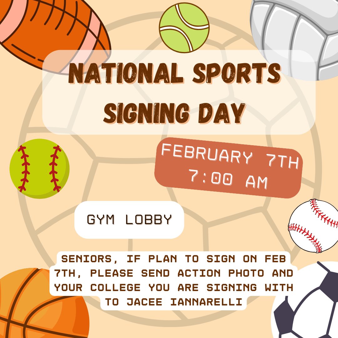 Looking forward to acknowledging all of our senior athletes that will be continuing on the next level! #CampoWay #CVFamily