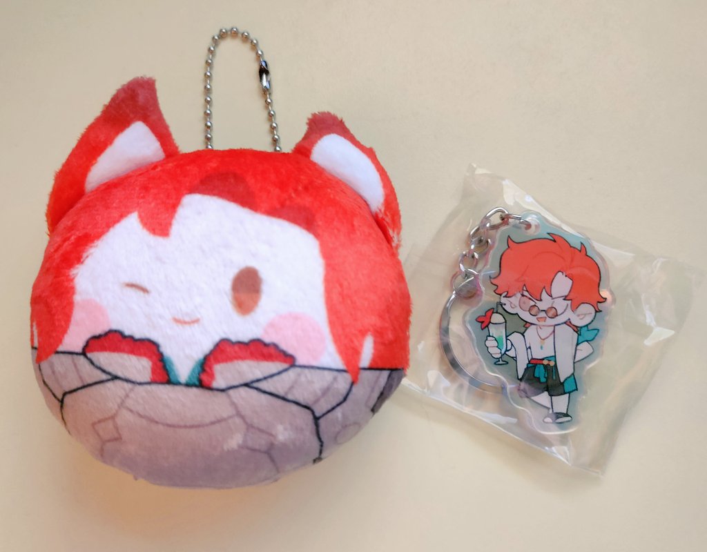 「My Sylvain keychains arrived today! Than」|Phoebeのイラスト