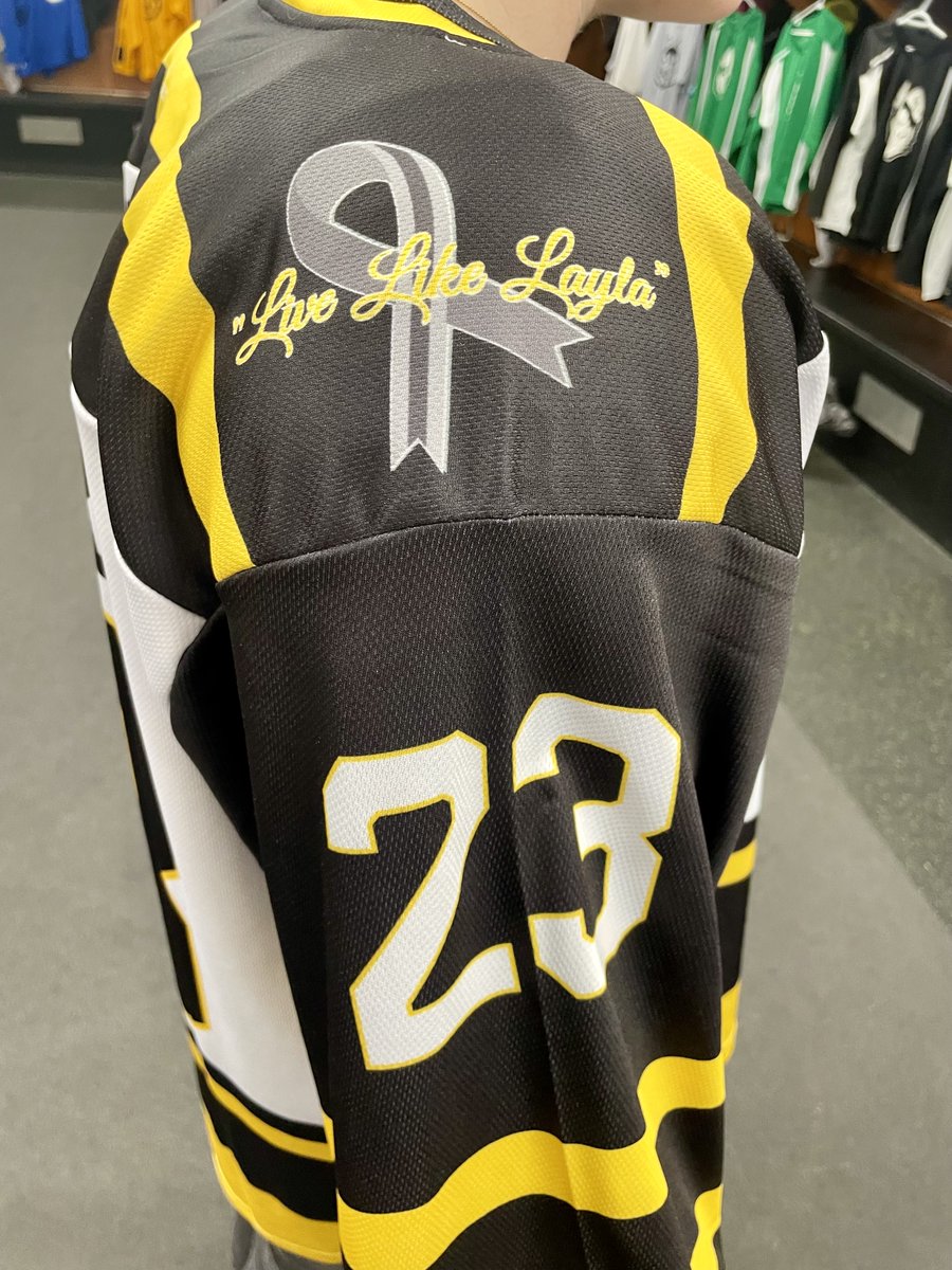 Join us this Friday for our Annual Play for a Cure game. We will be debuting special one-time jerseys and hosting an auction with proceeds going to the Matt Cook Foundation. Take a sneak peek at our jerseys and get your tickets now at usask.universitytickets.com/w/default.aspx #HuskiePride