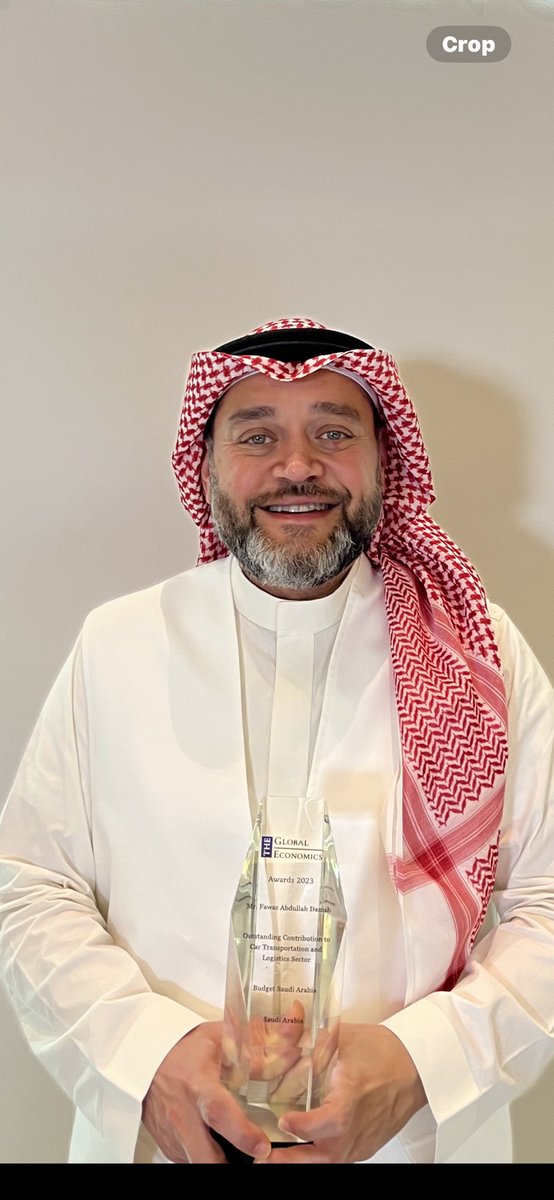 faadanish's tweet photo. توجت بفضل الله عز وجل بجائزة القيادة بالمساهمه في تجويد صناعة النقل والأعمال اللوجستيه لعام ٢٠٢٣ من قبل The Global Economics ، شكرا لجميع زملائي وفريق العمل في بدجت السعوديه على استمرار تفوقنا وقيادة بدجت السعوديه في مجالات اعمالها وانشطتها . https://t.co/P6TvQTeZtV
