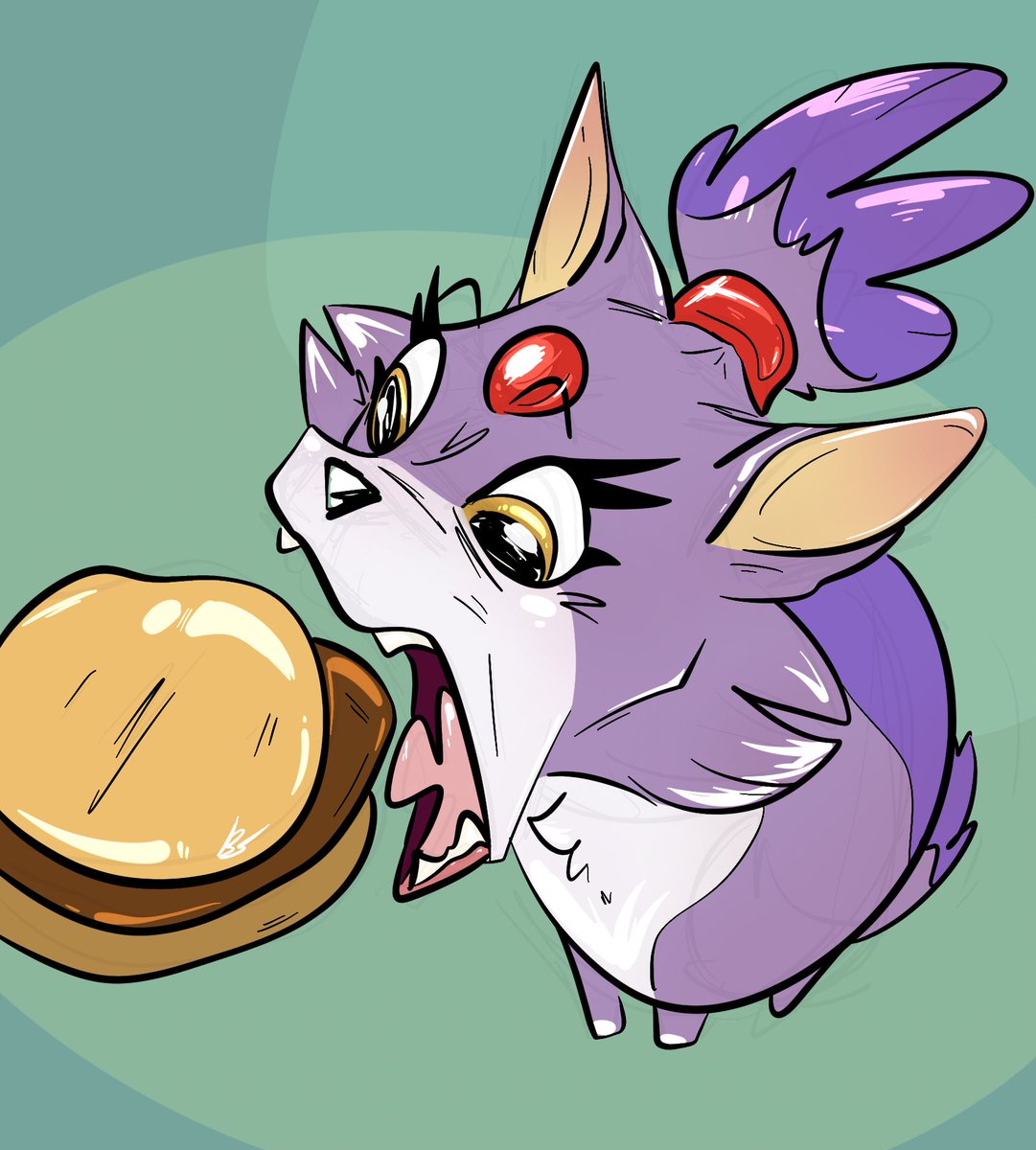 madness_marmar's tweet photo. Blaze found the grand slam // Blaze as cat/hamburger meme
#blazethecat https://t.co/fIaXSXIX0L