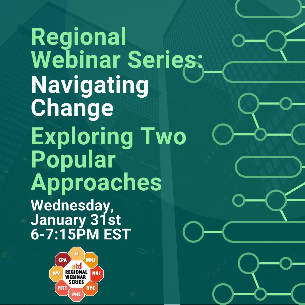 ATD NYC is proud to participate in the ATD Mid-Atlantic Regional Webinar Series. In this interactive session, OKA’s Hile Rutledge will share actionable approaches to change and change management. Reserve your spot at this link: atdnyc.org/event-5520330