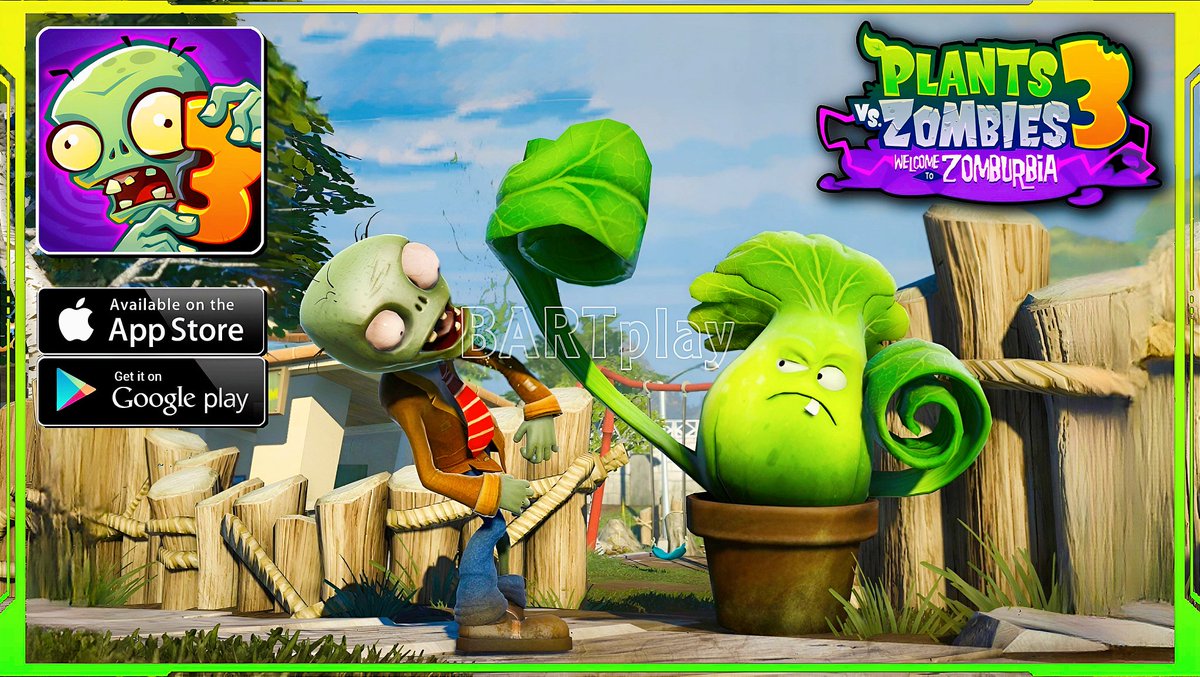 BARTplay_1's tweet photo. Plants vs. Zombies 3 Welcome to Zomburbia Gameplay Walkthrough (Android/iOS) Part 1

Gameplay 👉 https://t.co/mVJfEKxRan

#BARTplay #BARTgameplay #BARTvideo #Android  #Androidgameplay #iOSgameplay
#AndroidGame #iOSGame
#AndroidGameing #iOSGameing #MobilGameing #PlantsvsZombies3 https://t.co/5vdaqtXlq2