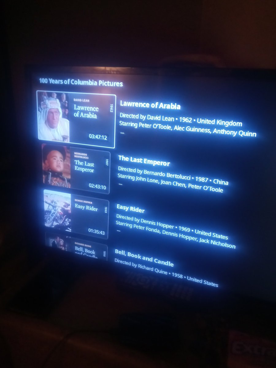 100 Years Of Columbia Pictures.
Great classic film collection. Including #LawrenceOfArabia #TheLastEmperor and #EasyRider 
Even great with visionary filmmakers like Frank Capra. #TCMParty #ColumbiaPictures100 @tcm Tracy