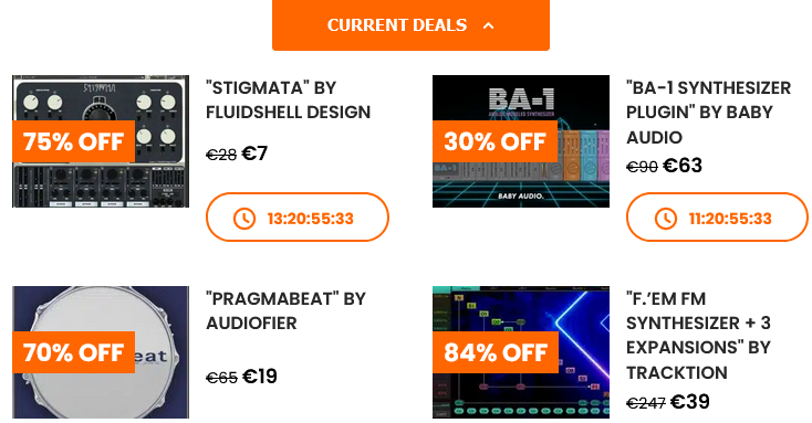 SampleSReview's tweet photo. Here are Four Deals going on right Now Here๐ฅ
๐https://t.co/j0vmGPId5e
๐น
#deal #deals #sampleaudiodeals #musicproduction #musicproducer #composer #musicproducers #producerlife #vstbuzz #synth #sales https://t.co/xEtcXZChFC