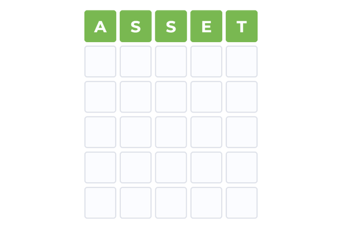 Czaczykale's tweet photo. I guessed this 5-letter word in 1/6 try. 

🟩🟩🟩🟩🟩

Can you guess this word? 
https://t.co/MwhdTsEnC4 https://t.co/LIzn2QuNT4