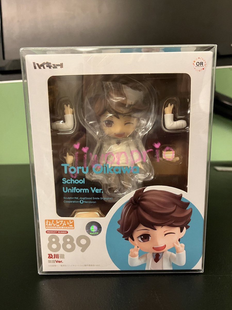 jiwonprio's tweet photo. wts lfb ph haikyuu hq

toru oikawa school uniform 889 nendoroid
₱1300

୭ৎ sealed/unopened box (7.5-8/10 condi)

payment terms negotiable, dm me! :) https://t.co/SOVyBcbqI0