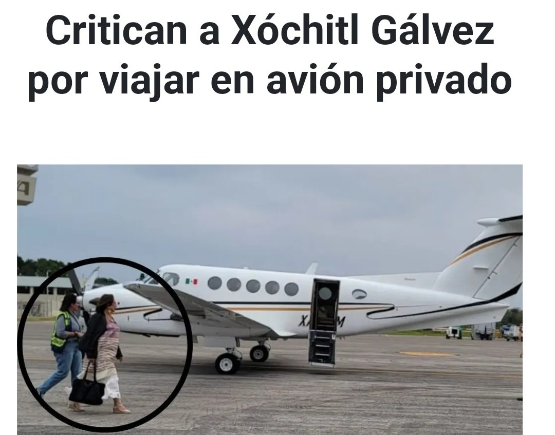 #Este18deEneroTodosConClaudia 
La Xóchitl que te quieren vender que anda en bici / la verdadera Xóchitl que anda en avión privado...