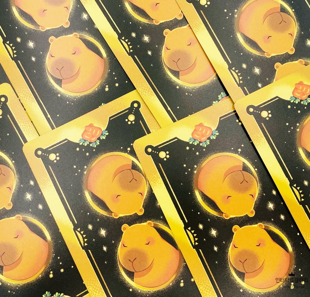 bit.ly/3tYd6G4
타로카드가 카피바라를 만났을 때.....💛