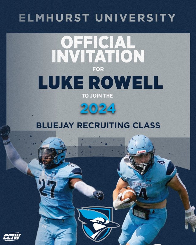 lukerowell13's tweet photo. After a great conversation with @CoachMurray_EU I am grateful to have received an offer to play at Elmhurst University!

@ElmhurstU_FB @CoachMurray_EU @CoachMems @SequoiaFootball https://t.co/kuTRFqSV86