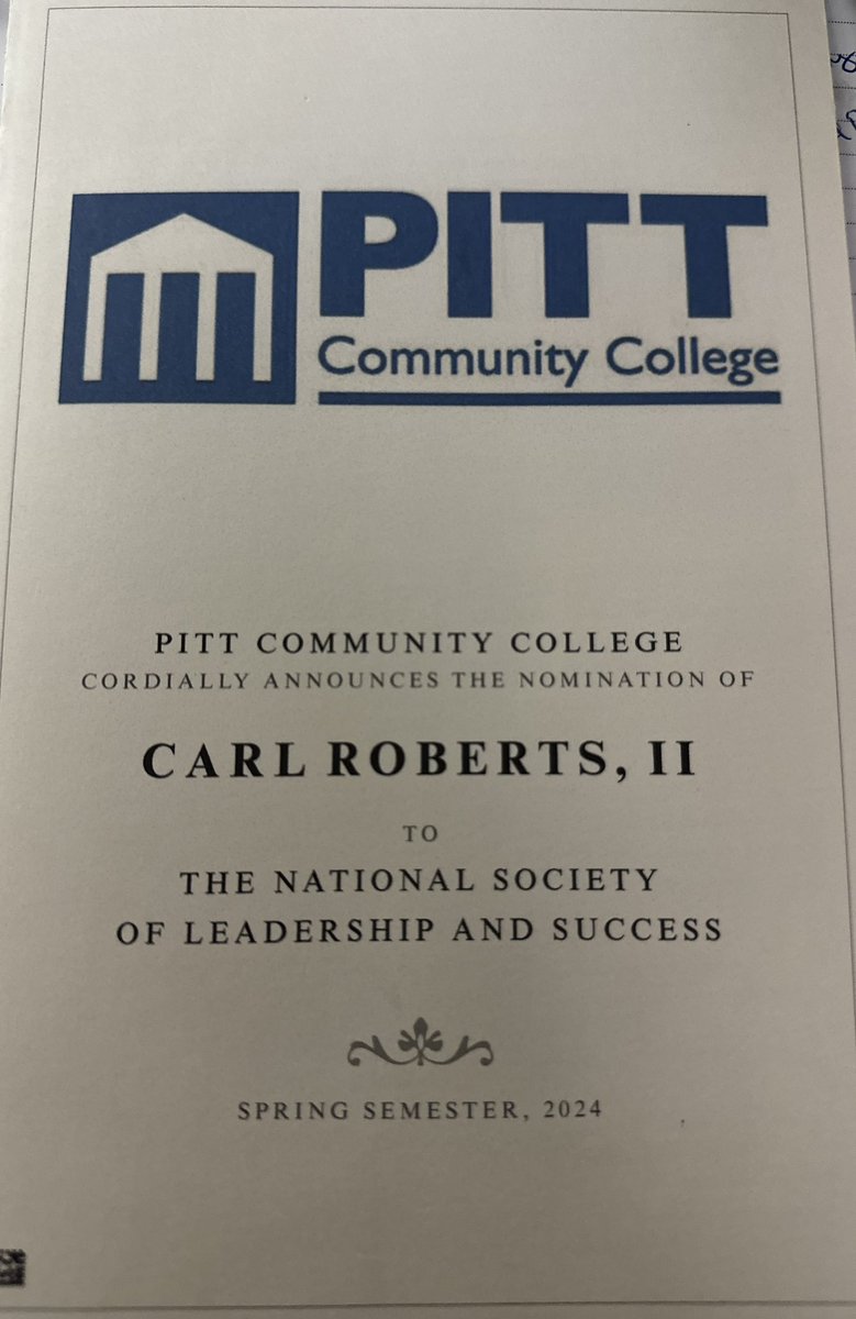 Congratulations @CarlRoberts2022 on your nomination to the @theNSLS ! So proud of you!!  @PCCBasketball