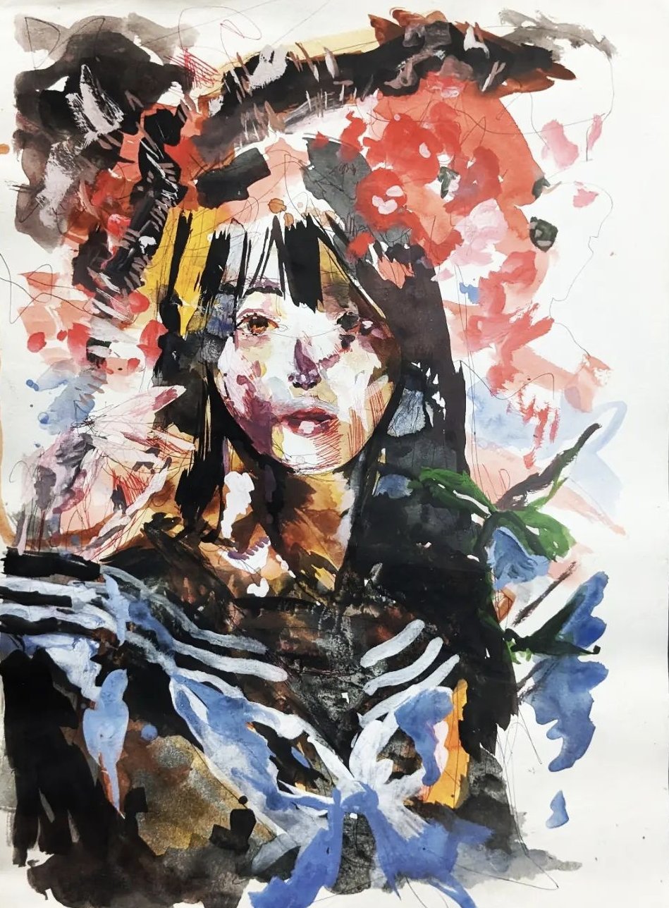 絵画 kakurete Drawing inspiration from the untamed landscapes that lie