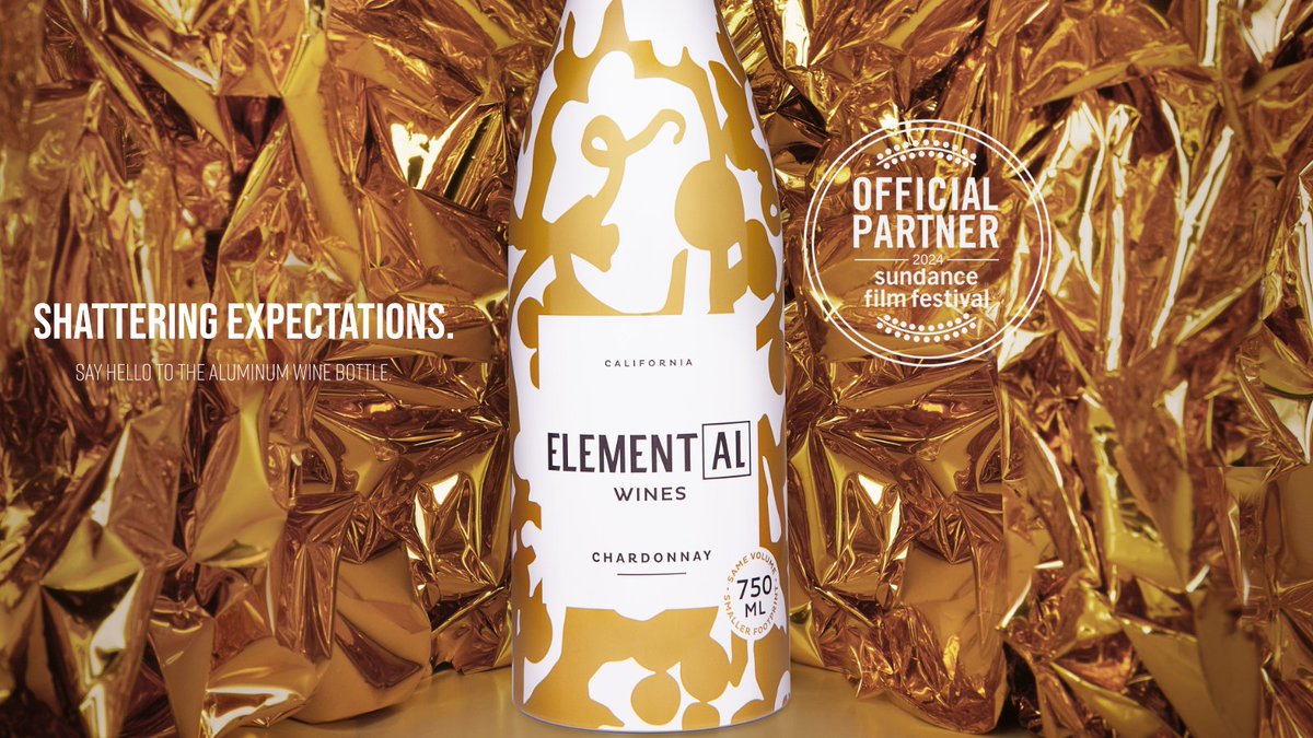 Element[AL] Wines is making its DEBUT as the OFFICIAL WINE sponsor of the 2024 #Sundance Film Festival! sndnc.org/48pTBFk