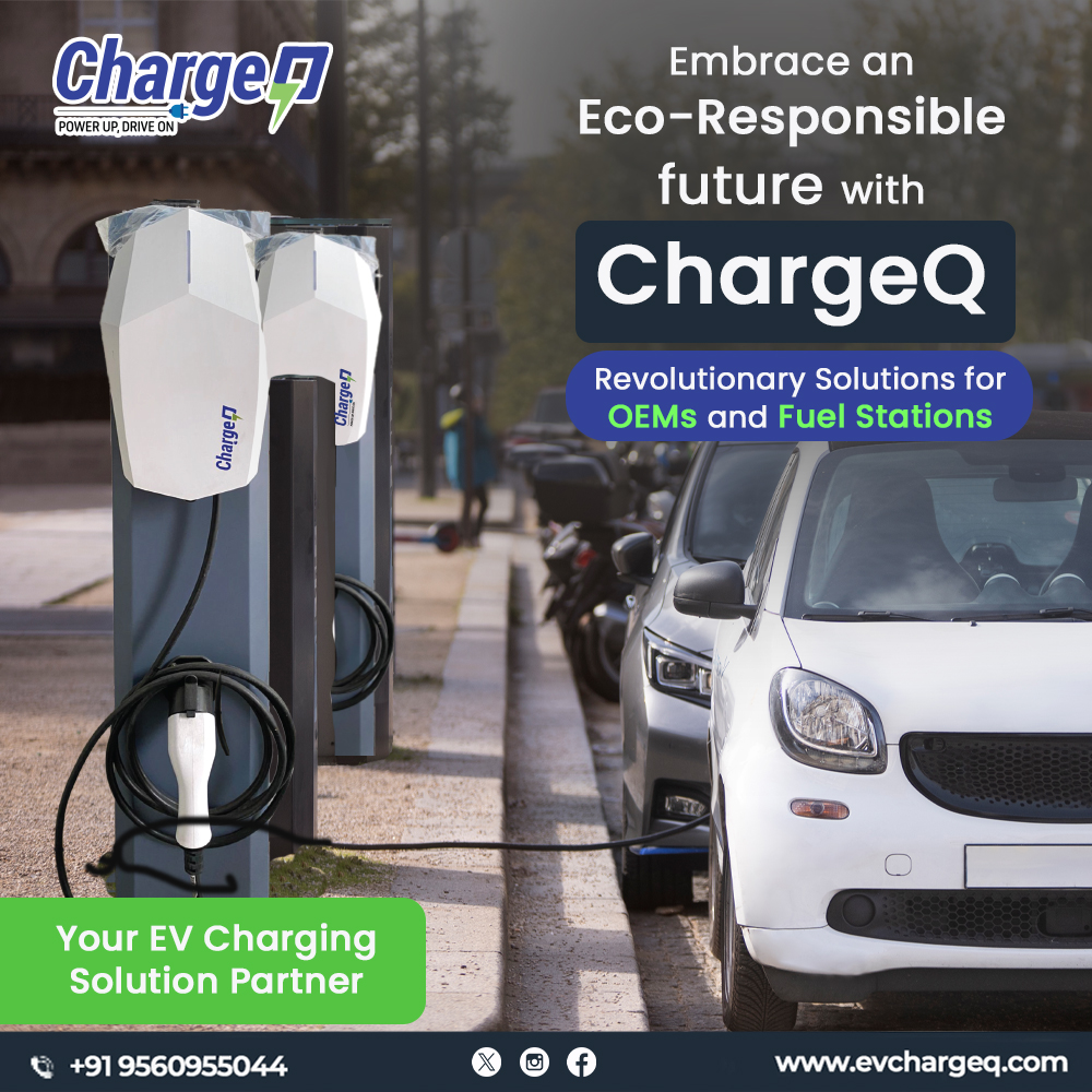 Unlock the future of sustainable transportation with ChargeQ! 🔒⚡
Our revolutionary solutions for OEMs and fuel stations 🔋⚡
.
.
.
#evcharger #evcharging #ev #electricvehicle #electriccar #emobility #accharger #charginginfrastructure #chargingstation#homecharger #homecharging