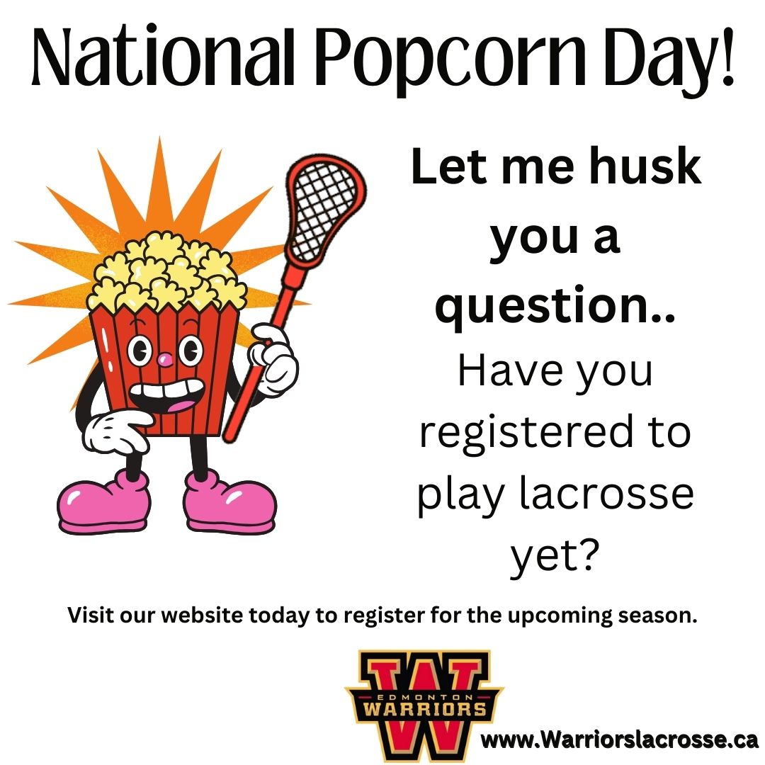 We are waiting for you!

Warriorslacrosse.ca

#lacrosse #yeg