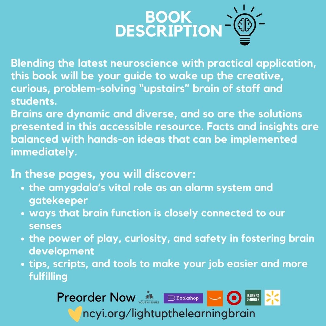 Are you ready to increase learning opportunities, reduce negative behaviors, and improve staff and student morale? Check out Light Up the Learning Brain by @jessicasinarski! Preorder by Jan 24 and get an AMAZING PREORDER BONUS! ncyi.org/lightupthelear…