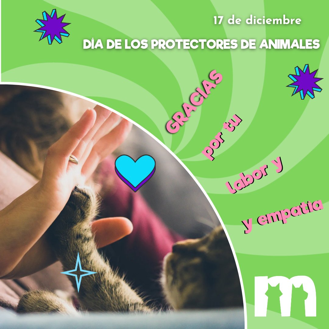 ¡Feliz Día del Protector Animal! 🎉 Hoy es el momento perfecto para agradecer a aquellos que dedican sus vidas a proteger a los animales y para inspirar a otros a unirse a la causa 🐶🐱
Cuéntanos cómo proteges tú a los animales 🐾
#DíaDelProtectorAnimal #AmorPorLosAnimales