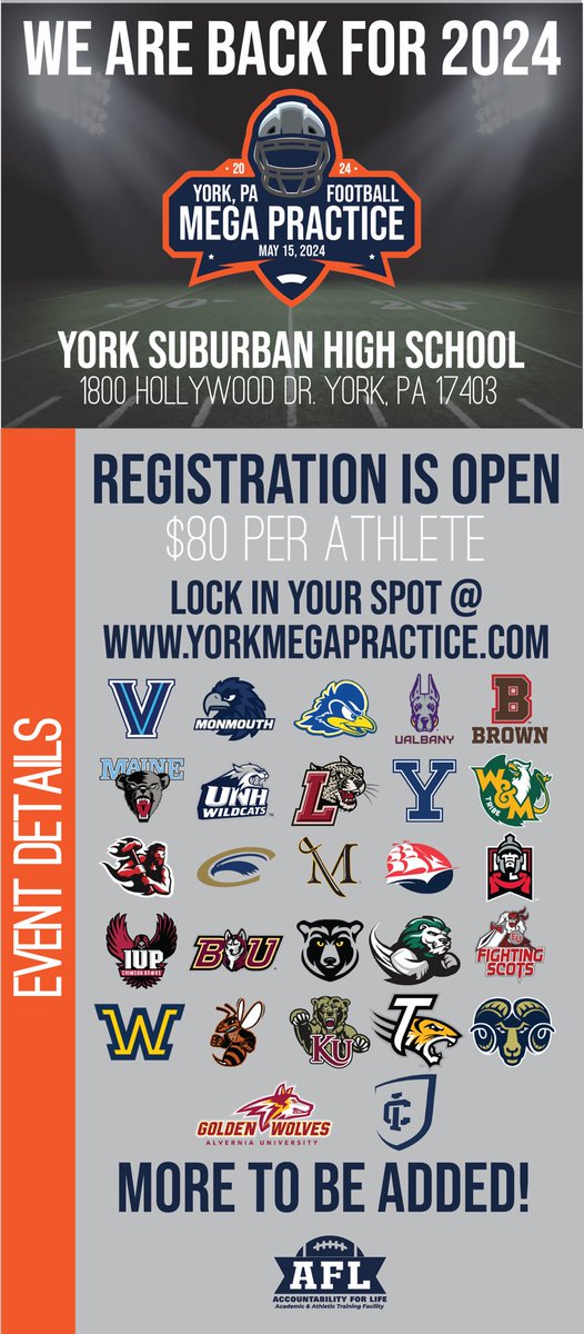 AFL_YorkPA's tweet photo. https://t.co/1GGB7VBz58 https://t.co/74tdn1lcWb