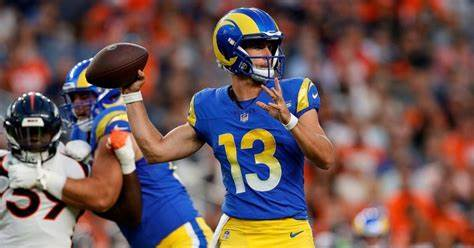 nflrums's tweet photo. The Los Angeles Rams are not sure Stetson Bennett will be on the team next season.

Bennett stepped away from the team this season with some personal issues. https://t.co/wGYTW7BIwa