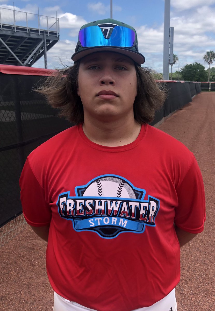 PrspCntSports's tweet photo. Isaac Omran (Deland HS) is a talented 1B in the 25 class.

He finished the fall season by hitting 385 and was mashing baseballs.
Excellent teammate &amp; excellent student (3.7 GPA)

Isaac will play for the Freshwater Storm in 2024.

@isaac_omran https://t.co/JMElaOh6FX