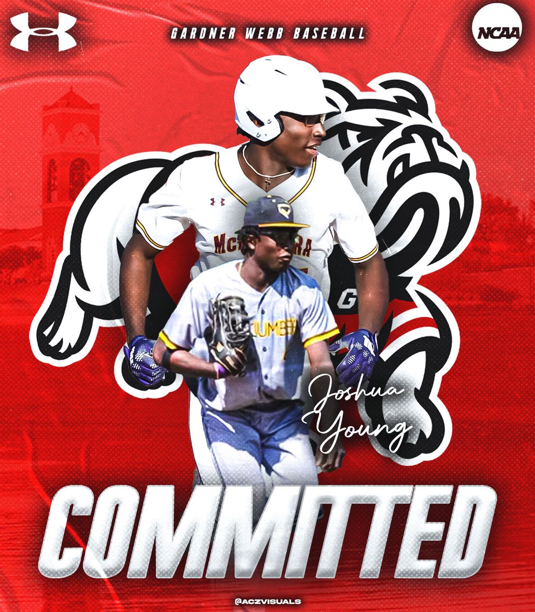 Joshua A. Young (@joshuay0510) on Twitter photo I’m grateful to announce my commitment to Gardner-Webb University <a href="/CoachJChester/">Jim Chester</a> <a href="/Coach_GravesSr/">Coach Aaron Graves, Sr.</a> <a href="/GWUBaseball/">Gardner-Webb Baseball</a> <a href="/tlh0415/">TJ Hose</a> <a href="/Jamari1229/">Jamari Young</a> <a href="/lvlumberbats/">LV Lumber Bats Co.</a> <a href="/BMHSMustangs/">Bishop McNamara HS</a> <a href="/GoMustang_Pride/">BMHS Athletics</a> #AGTG #COMMITTED #jesusChristIsKing I’m grateful to announce my commitment to Gardner-Webb University <a href="/CoachJChester/">Jim Chester</a> <a href="/Coach_GravesSr/">Coach Aaron Graves, Sr.</a> <a href="/GWUBaseball/">Gardner-Webb Baseball</a> <a href="/tlh0415/">TJ Hose</a> <a href="/Jamari1229/">Jamari Young</a> <a href="/lvlumberbats/">LV Lumber Bats Co.</a> <a href="/BMHSMustangs/">Bishop McNamara HS</a> <a href="/GoMustang_Pride/">BMHS Athletics</a> #AGTG #COMMITTED #jesusChristIsKing