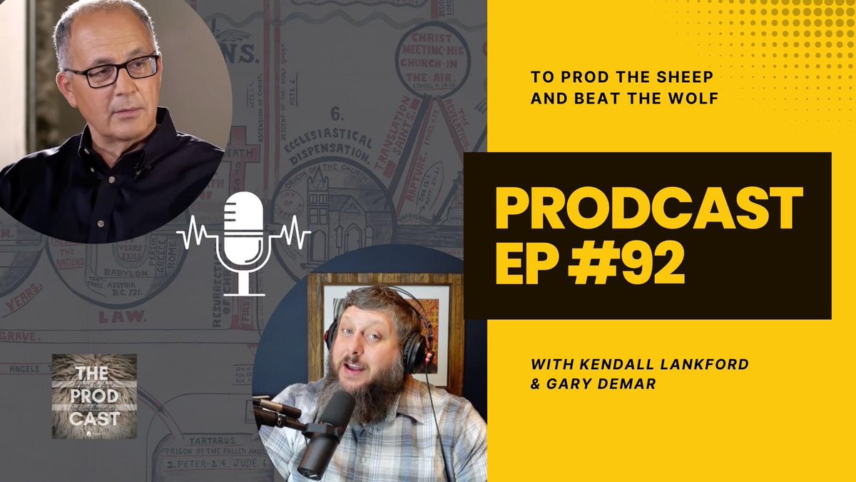KendallLankford's tweet image. Such a great time today with @garydemar on how we can defeat defeatism in the Christian Church

Check out the full interview here

#postmillennial #podcast #Doctrinematters #theology