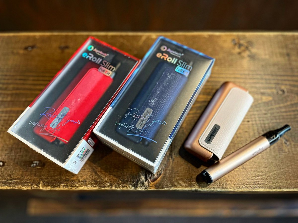 Joyetech / eRoll Slim Full Kit
入荷いたしました！

最近のPODはオシャレですね！